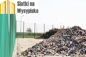 Grodząca siatka – składowisko odpadów